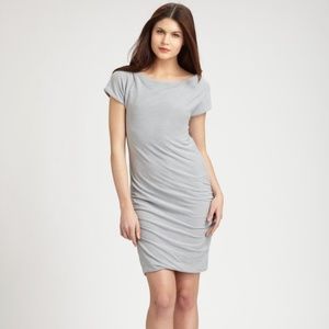 James Perse boat neck cap sleeved dress